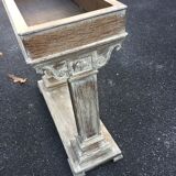 Small fifth wheel in cerused oak