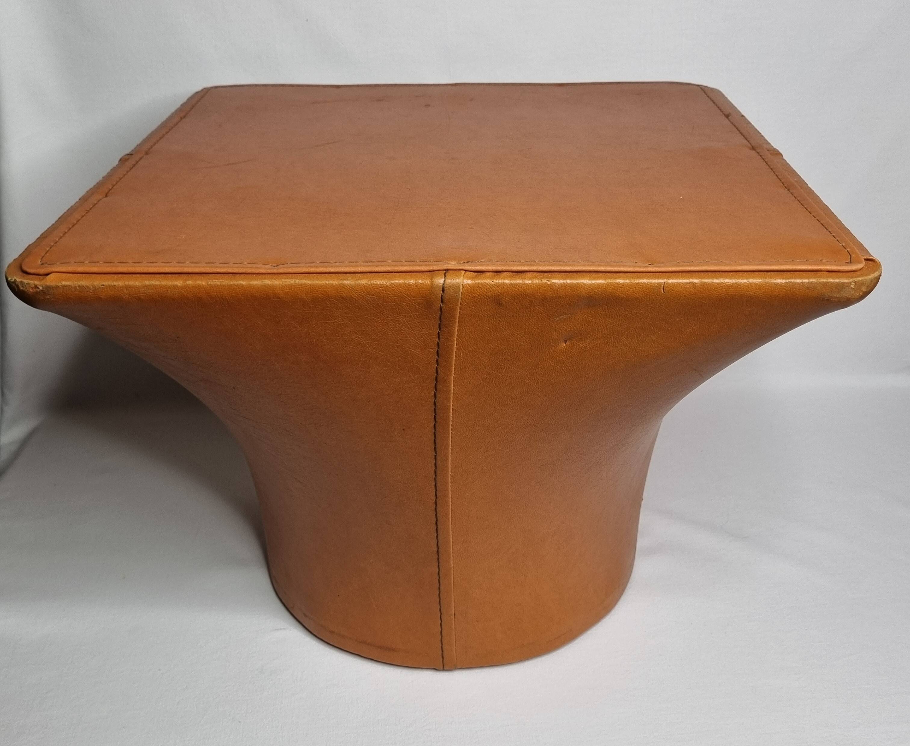 Space Age Mushroom Coffee Table, Vintage 60s Design, 48cm
