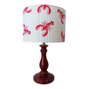 Lampe céramique abat-jour