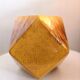 Ceramic vase shape geometric design 70s