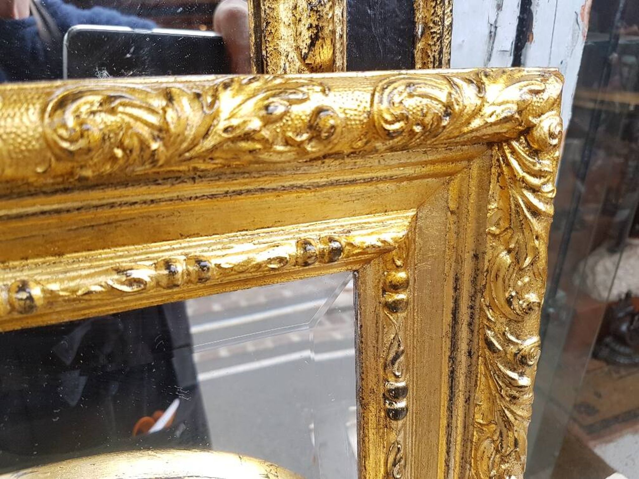Italian-style mirror from the 17th century