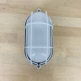 Industrial style porthole wall light