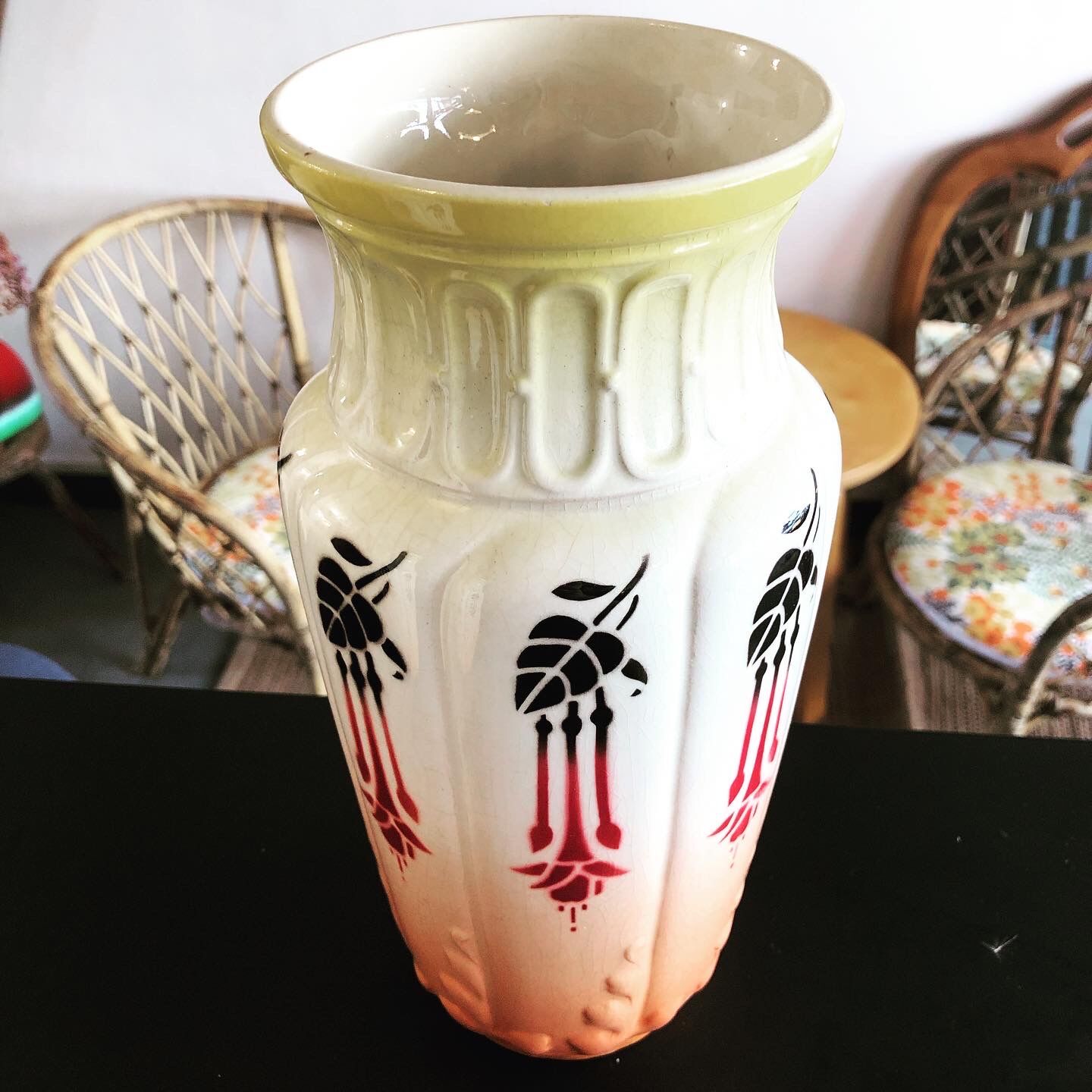 Pair of Art Deco vases