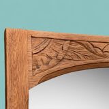 Mirror on art deco door 60x172cm