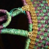 Panier africain bolga ancien