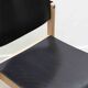Chaise bois courbé années 70 Allemagne, noir et hêtre