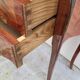 Louis xv style bedside table in rosewood marquetry
