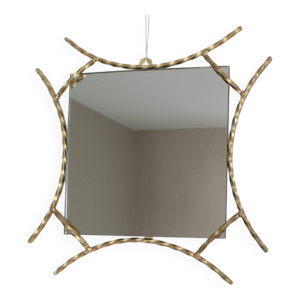Miroir en fer forgé