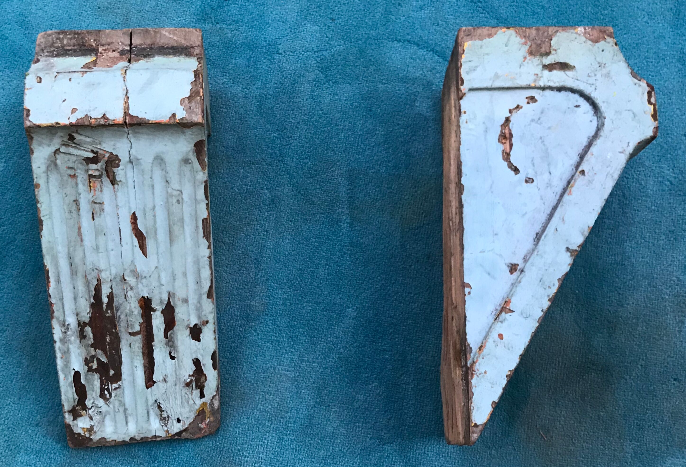 Nineteenth century console pair