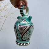 Antique Punter ceramic jar