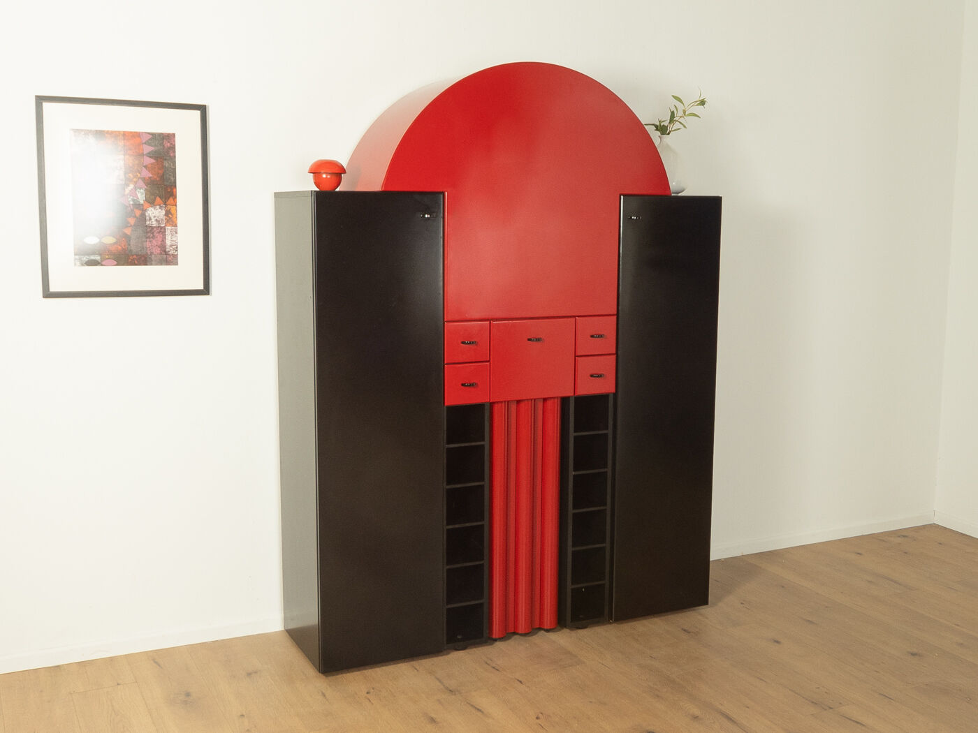 Exceptional bar cabinet by Peter Maly for interlübke, 1980s