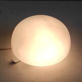 20cm opaline globe ceiling or wall light - mid-20th century
