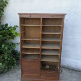 Filing cabinet, tambour door cabinet