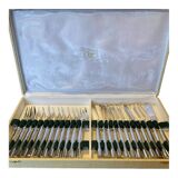 Silver-plated fish cutlery