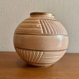 French art deco vase signed odyv 1930