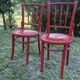 Chaises Bistro Grey de Lichtig années 1900