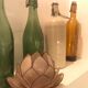 Fleur nacre et laiton