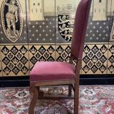Set of 6 Renaissance - Louis XIII chairs in oak