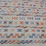 Tapis style berbère multicolore avec certificat d'authenticité