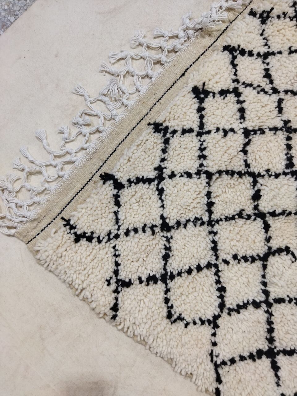 Handmade Moroccan Berber carpet 264 X 155 CM