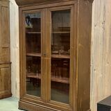 Nineteenth century fir bookcase