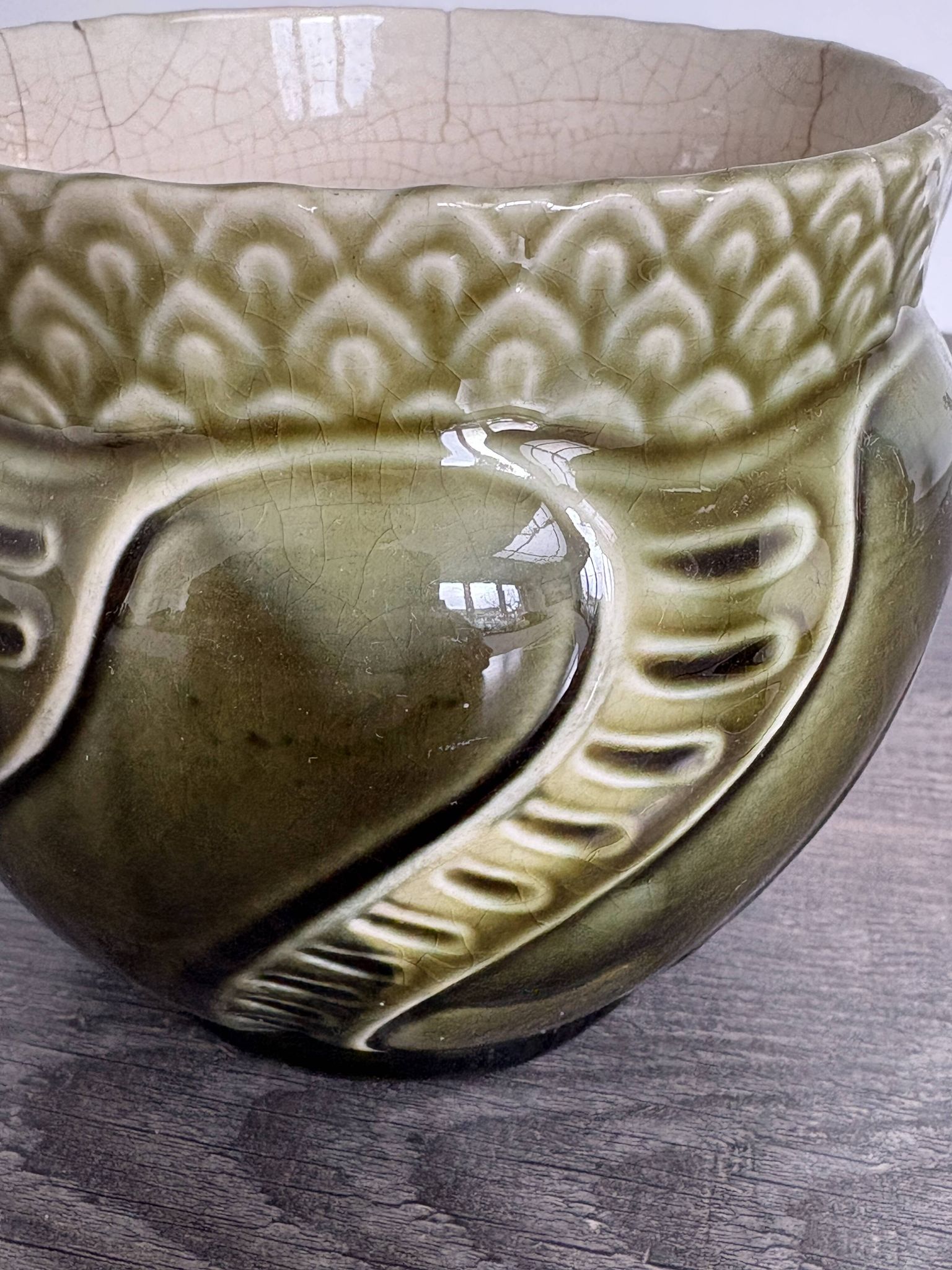 Cache-pot Ancien Art Nouveau