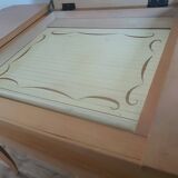 Original 1950s dressing table in light veneer wood
