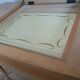 Original 1950s dressing table in light veneer wood