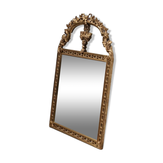 Antique gilded LXVI mirror