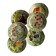 Barbotine dessert plates
