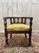 Fauteuil de bureau en acajou style Anglais