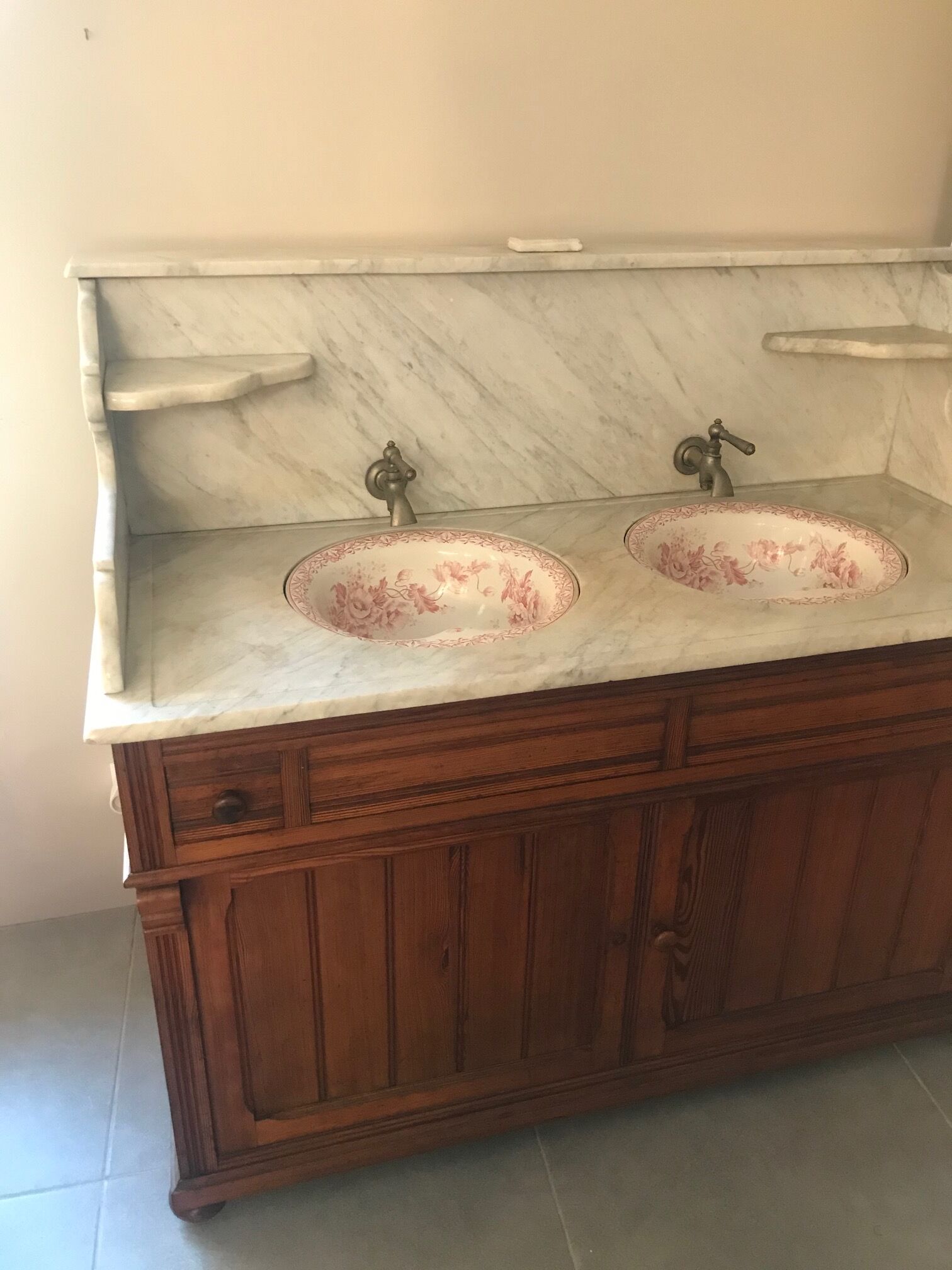 Double bathroom furniture cvas 1900