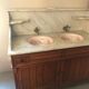 Double bathroom furniture cvas 1900