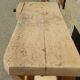 Superb old beech wood carpenter's workbench - Trade furniture - Console