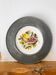 Bassano pewter and porcelain decorative plate