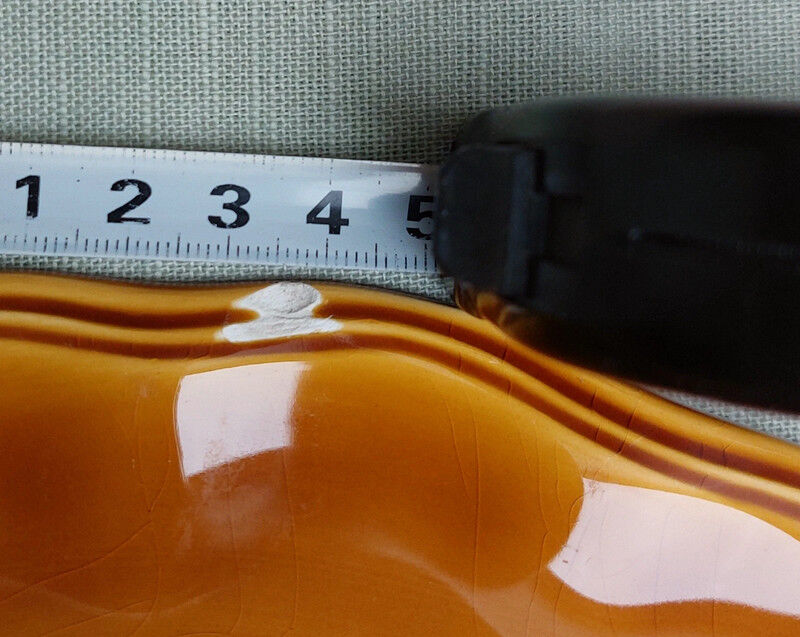 4 flat plates Lunéville Louis XV Honey