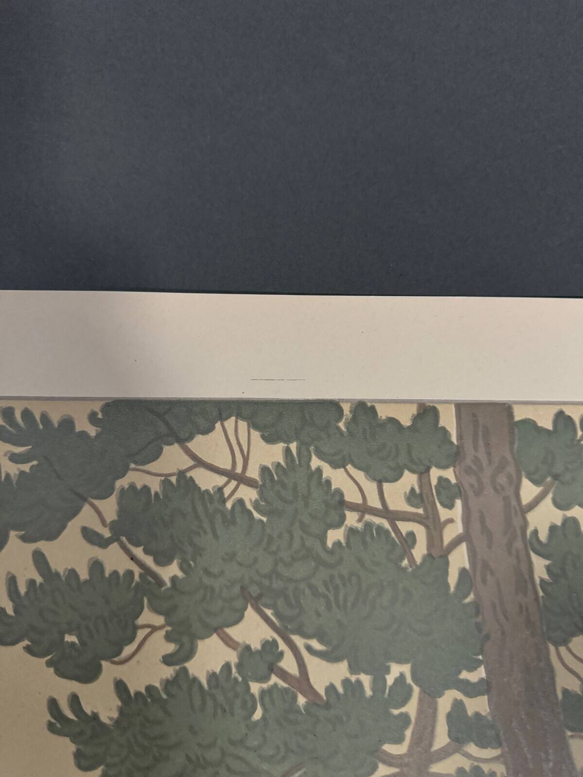 Lithograph by Henri Rivière The Enchantment of the Hours - The Mist