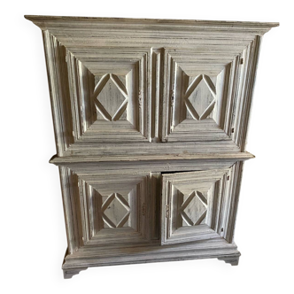 Buffet with 4 doors in Louis XIII style