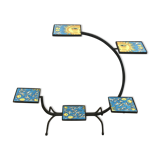 Vintage metal plant holder