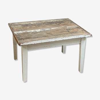 Patinated coffee table