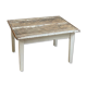 Table basse patinée