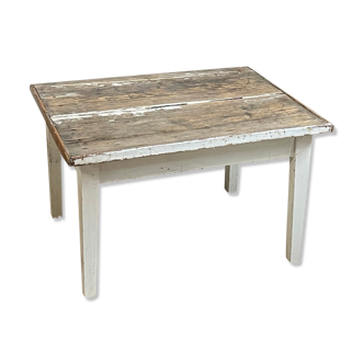 Patinated coffee table