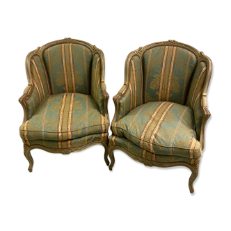 Pair of Louis XV armchairs
