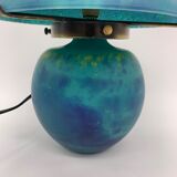Art Nouveau mushroom lamp Marmoran glass