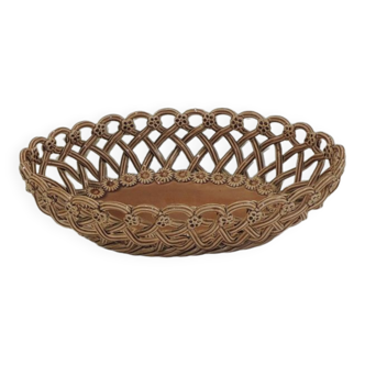 Basket / basket / uzes ceramic / signed b pichon / handmade / 1960