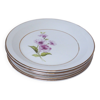 6 Gien Chevreuse soup plates