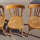 Trio de chaises bistrot baumann