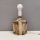 Ceramic table lamp by Heico Nitzsche for Søholm, Denmark, 1970s.