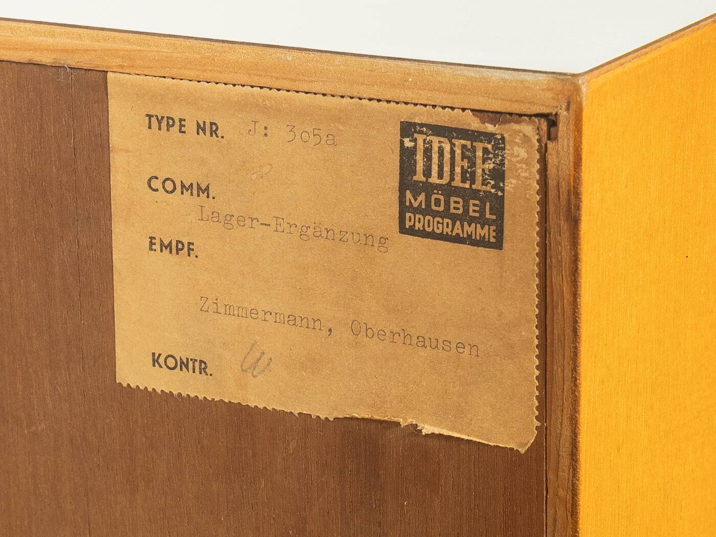 1950s sideboard, Oldenburger Möbelwerkstätten, vintage