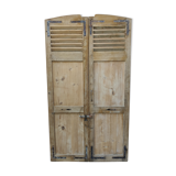 Pair of old shutters